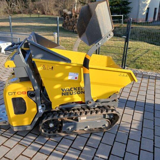 Raupendumper inkl. Mitfahrplattform